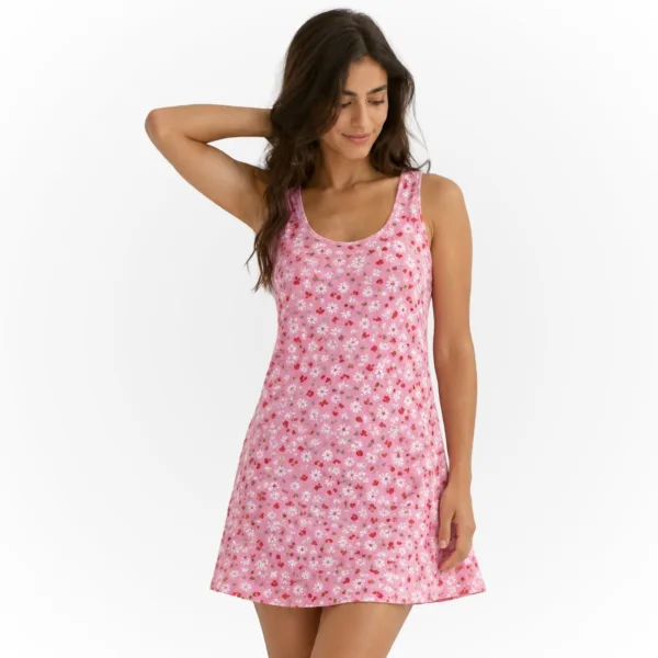 Camisola Suede Regata Feminina Estampada