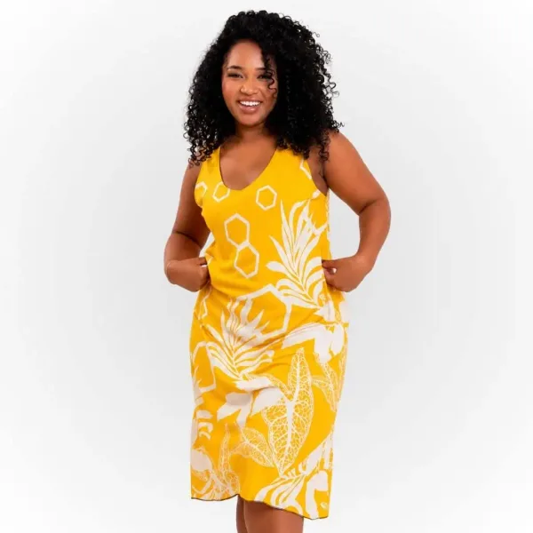 Vestido Estampado Viscose - Un Grazi