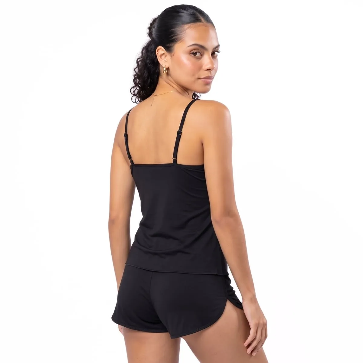 Baby Doll Feminino Tata em Romantic com Renda Floral no Busto, Alças Reguláveis e Short Liso - Imagem 7