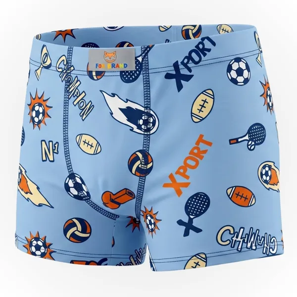 Cueca Boxer Infantil - Kall De Microfibra