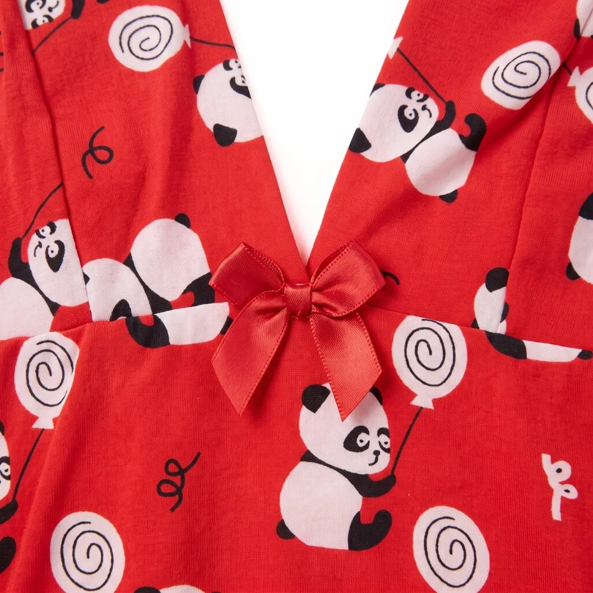 Camisola Plus Size em Liganete com Laço e Alças Finas - Imagem 3