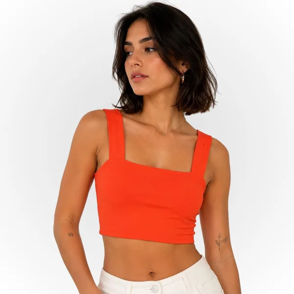 Cropped Viscolycra - Un Cloe