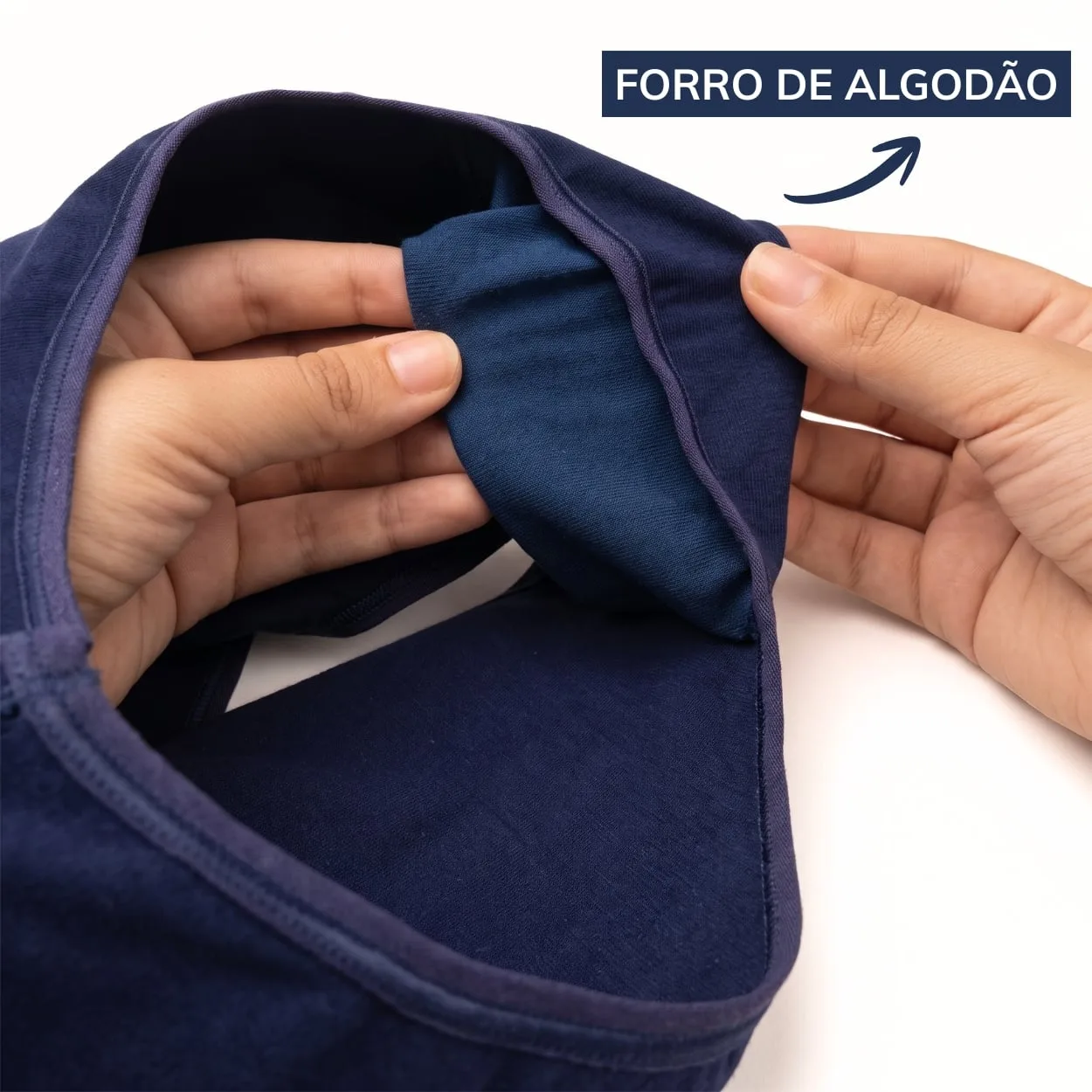 Calcinha em Algodão com Cobertura Ampla e Forro de Algodão - Imagem 4